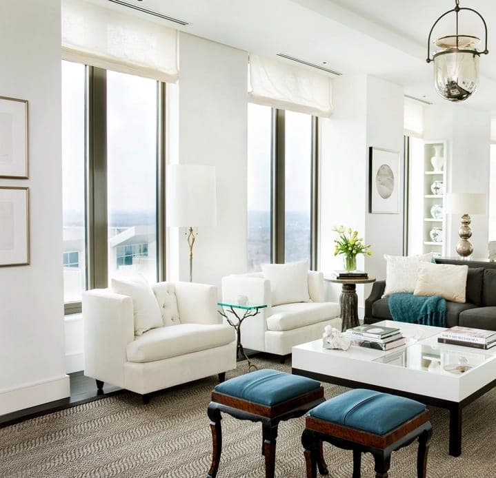Bright, fresh living room